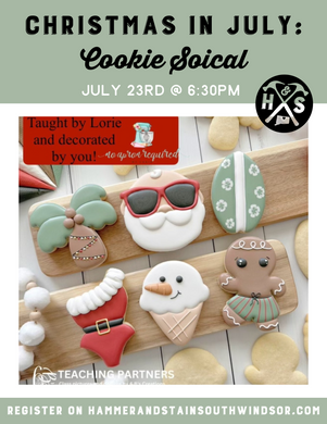 07/23/2024 - Christmas In July Cookie Social - 6:30pm