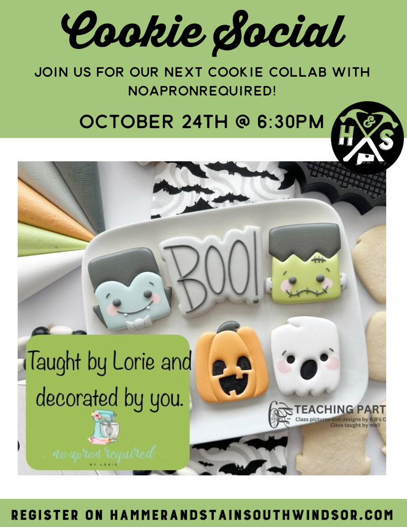 10/24/2024 - Monsters Cookie Social - 6:30pm