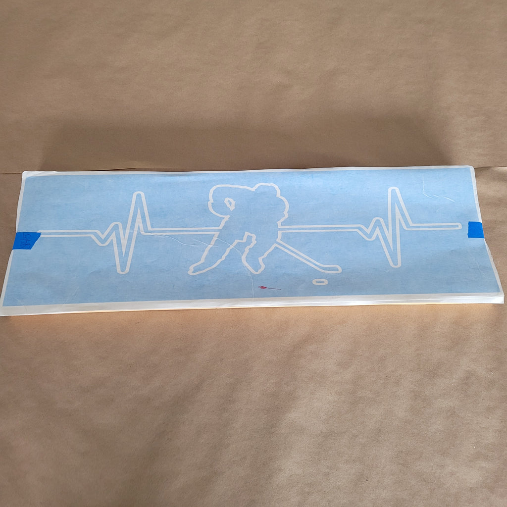 Hammer Home Hockey Heartbeat Sign Hammer & Stain South Windsor