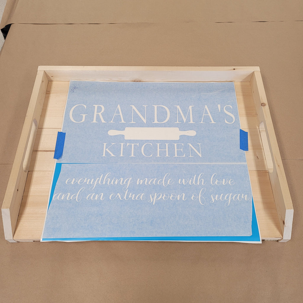 Hammer Home Grandma's Kitchen Noodle Board Hammer & Stain South