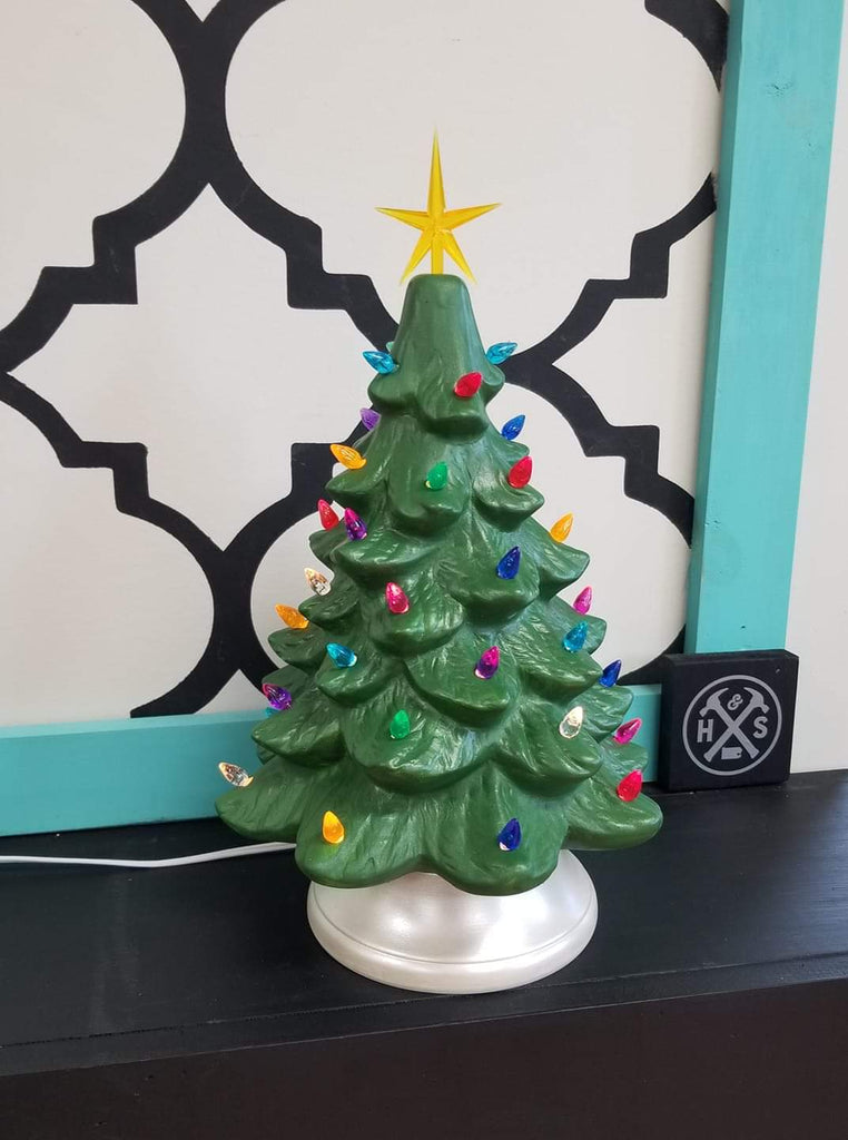 Vintage Cermic Christmas Tree (TAKEHOME KIT) Hammer & Stain South