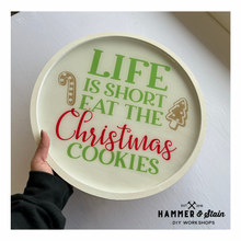 14" Round Holiday Resin Trays