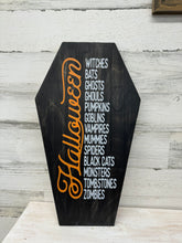 Wood 18" Coffin Cut Outs