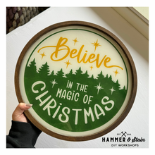 14" Round Holiday Resin Trays