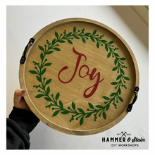 14" Round Holiday Resin Trays