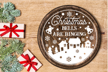 14" Round Holiday Resin Trays