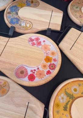 12/13/2026 - Galentines Day Resin Cheese Boards - 6pm