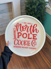 14" Round Holiday Resin Trays