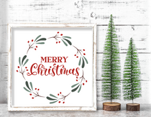 12" Holiday Framed Squares