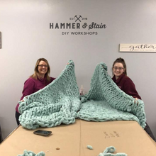 12/18/2023 - Chunky Hand Knit Blanket Workshop - 6pm