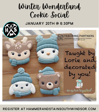 01/20/2026 -  Winter Wonderland Cookie Social - 6:30pm