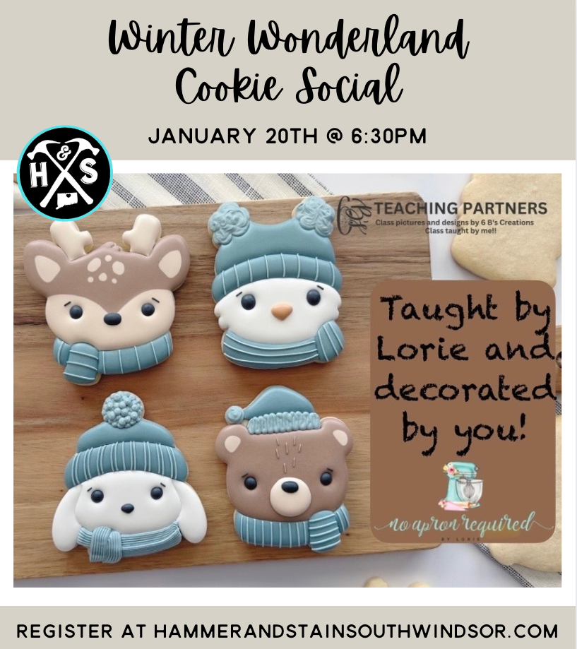 01/20/2026 -  Winter Wonderland Cookie Social - 6:30pm