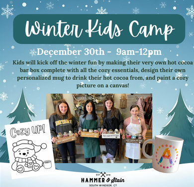 12/30/2025 - Kids Winter Camp (Ages 7+) - 9am-12pm