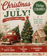07/15/2026 - Vintage Holiday Light Up Ceramics - 6pm