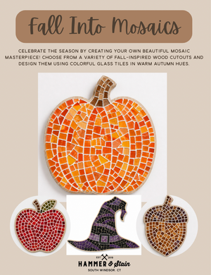 09/09/2026 - Fall Into Mosaics Workshop - 6pm (Ages10+)