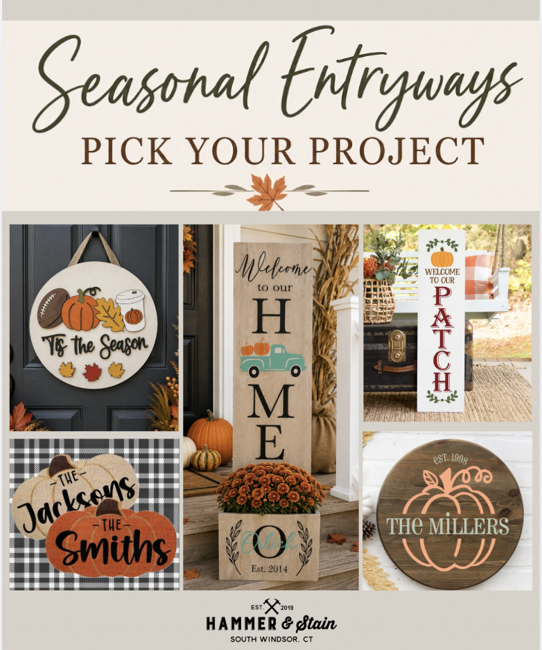 09/17/2026 - Seasonal Entryways Pick Your Project Workshop - 6:30pm