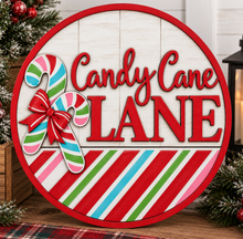 12" Christmas 3-D Rounds