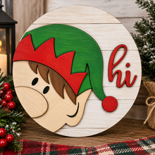 12" Christmas 3-D Rounds