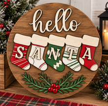 12" Christmas 3-D Rounds