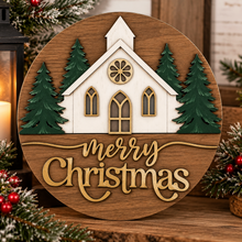 12" Christmas 3-D Rounds