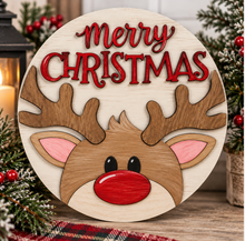 12" Christmas 3-D Rounds