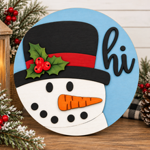 12" Christmas 3-D Rounds