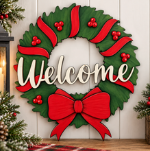 12" Christmas 3-D Rounds