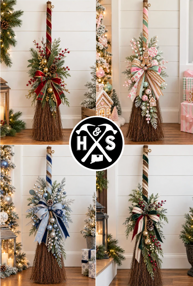 Broom Bar: 3ft Decorative Brooms