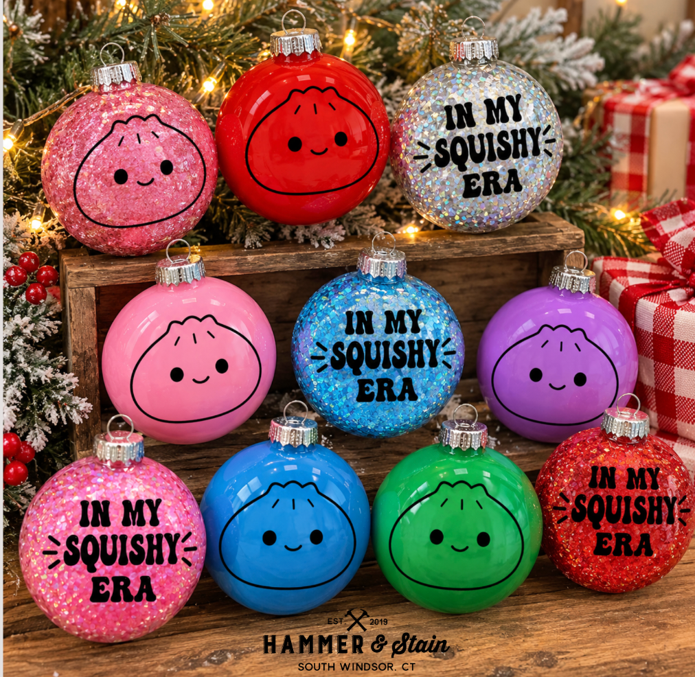 Squishy Face Ornament