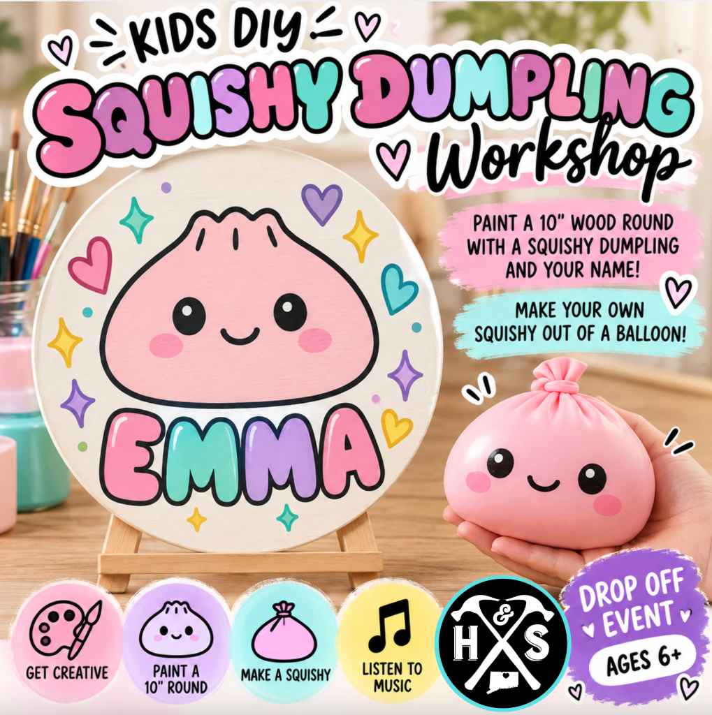 11/06/2026 - Kids DIY Squishy Dumpling Workshop - 6pm-8pm