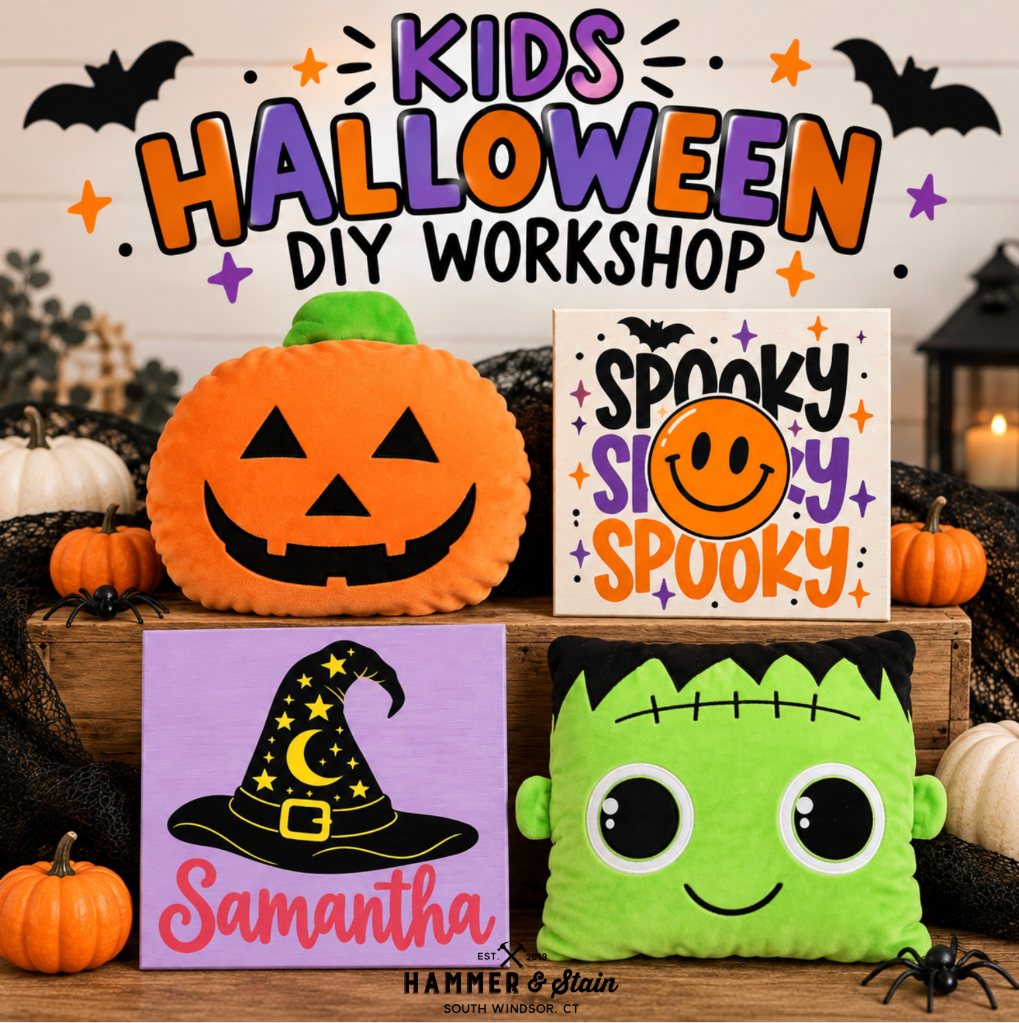 10/23/2026 - Kids Halloween DIY Workshop - 6pm-8pm (Ages 7+)