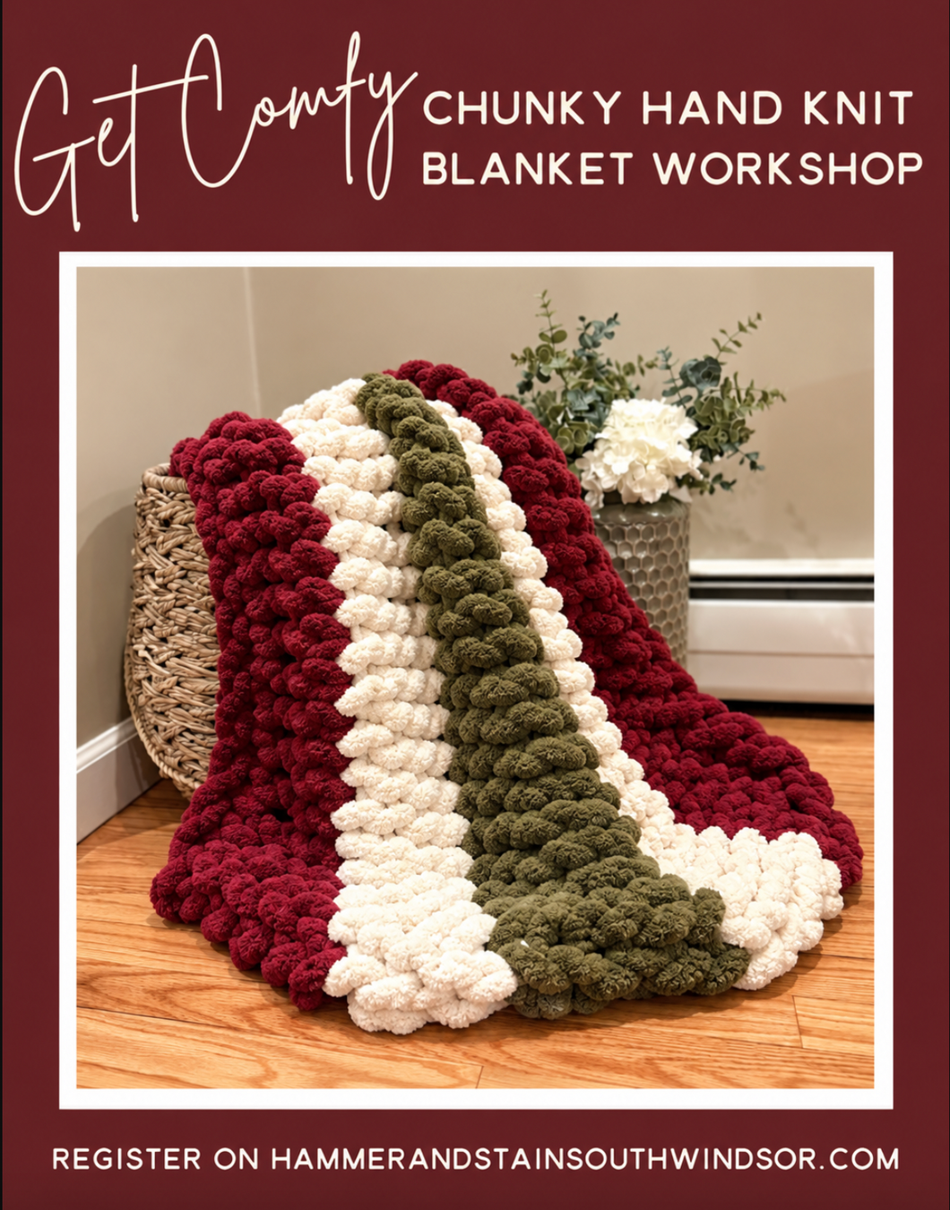 12/10/2026 - Chunky Hand Knit Blankets - 6pm