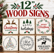 12" Holiday Squares