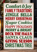 Holiday Gallery Signs