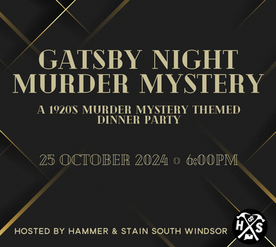 10/25/2024 - Gatsby Night Murder Mystery - 6pm