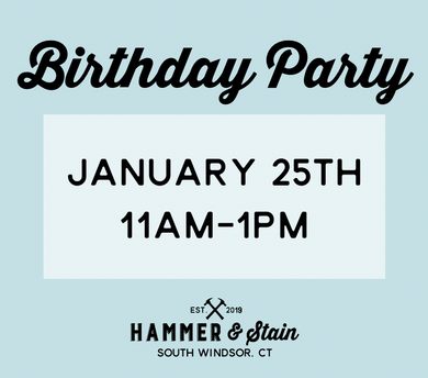 01/25/2025 - Birthday Party - 11am - 1pm