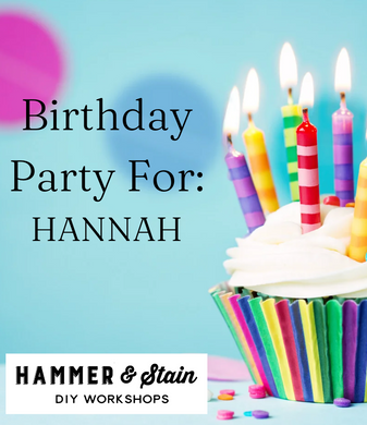 02/09/2025 - Birthday Party for Hannah - 11am