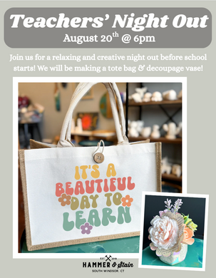 08/20/2025 - Teachers' Night Out - 6pm