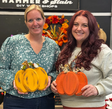 10/09/2025 - Ladies Night Out Rustic Pumpkins - 6pm