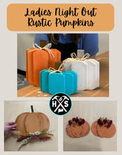 10/01/2026 - Ladies Night Out Rustic Pumpkins - 6:30pm