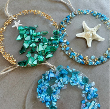 12/09/2025 - A Coastal Christmas: Resin Seascape Windows, Ornaments, & Trays, & Planks - 6:30pm LIMITED SPOTS