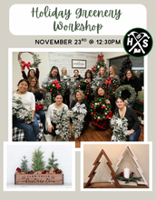 11/23/2025 - Wreath Making & Centerpiece Boxes - 12:30pm