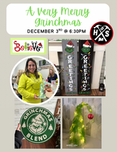 12/03/2025 - A Very Merry Grinchmas Workshop - 6:30pm