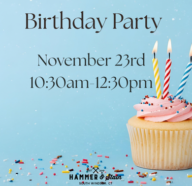 11/23/25 - Birthday Party - 10:30am