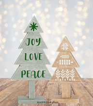 11/28/2025 - BLACK FRIDAY DEAL: Festive Wood Tree Duo - 2pm