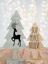 11/28/2025 - BLACK FRIDAY DEAL: Festive Wood Tree Duo - 2pm