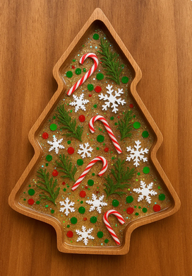 12/11/2025 - Pressed Floral & Resin Acacia Wood Cutting Boards Workshop - 6pm LIMITED SPOTS