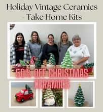 Holiday Vintage Ceramics - TAKE HOME KITS