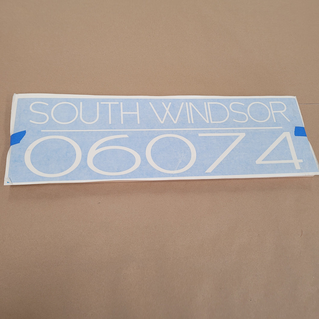 Hammer @ Home - South Windsor Zip Code Sign