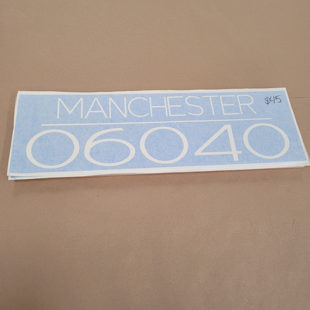 Hammer @ Home - Manchester Zip Code Sign